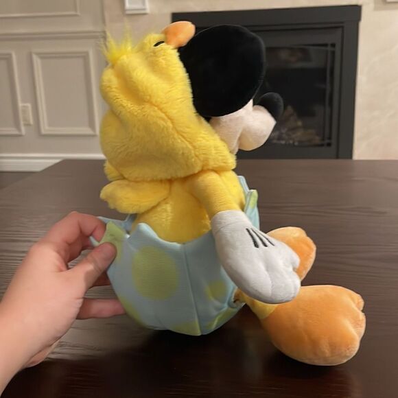 Disney’s Mickey Mouse in Chick Easter Costume Plush Excellent Condition 11” tall - Picture 2 of 6